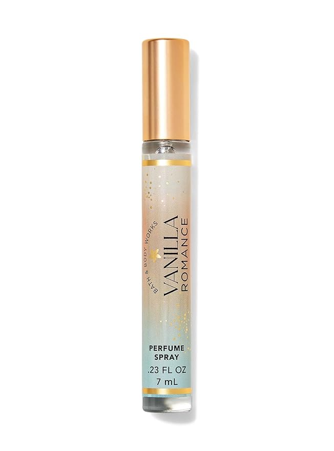 Bath & Body Works Mini Perfume Spray .23 Ounce Travel Size (Vanilla Romance)
