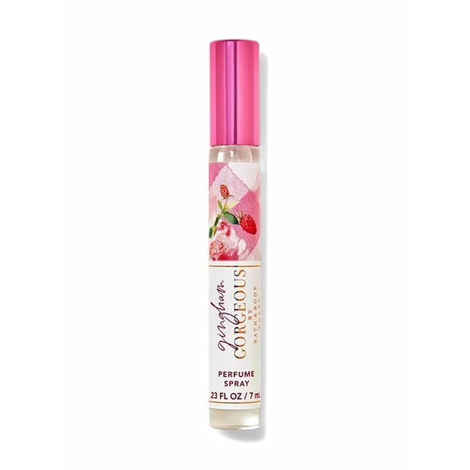 Bath & Body Works Gingham Gorgeous Mini Perfume Spray .23 Ounce Travel Size (Gingham Gorgeous)