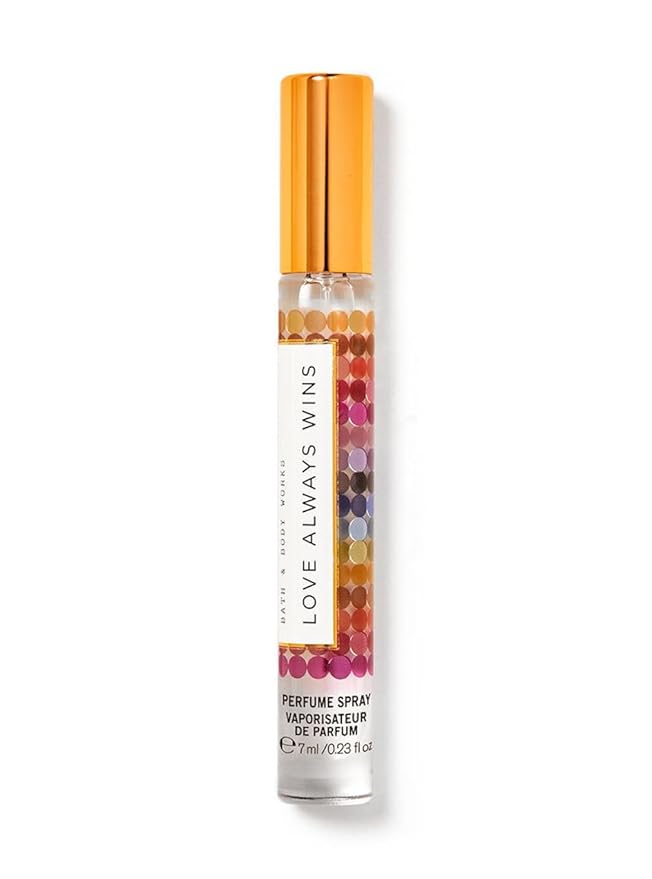 Bath & Body Works Love Always Wins Mini Perfume Spray .23 Ounce Travel Size (Love Always Wins)