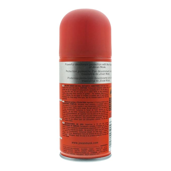 Jovan Musk Body Spray For Men, 150ml (Pack of 2)