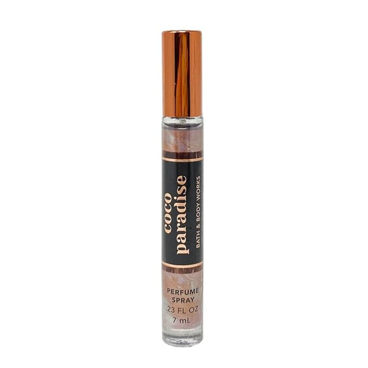 Bath & Body Works Coco Paradise Mini Perfume Spray .23 Ounce Travel Size (Coco Paradise)