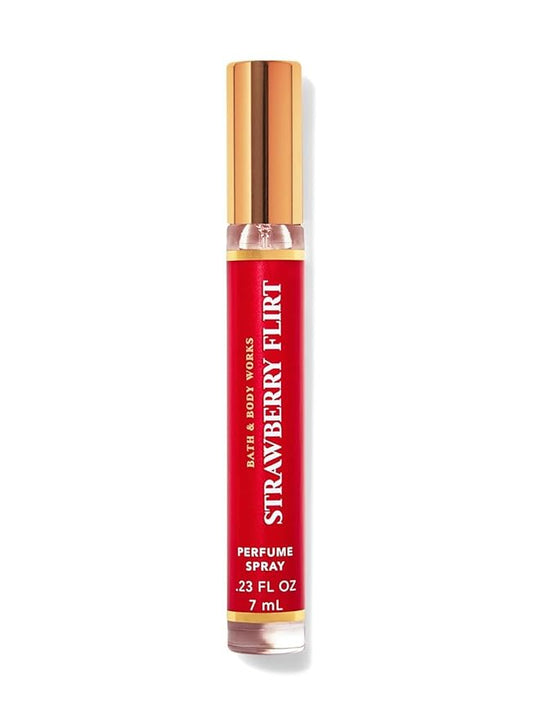 Bath & Body Works Mini Perfume Spray .23 Ounce Travel Size (Strawberry Flirt)