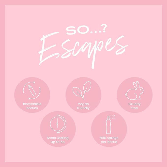 Bondi Beauty Body Mist by So…? - Fruity Gourmand Scent - Perfume for Women - Jasmine, Vanilla Notes - Gifts - Body Spray for Women - 6.9 oz
