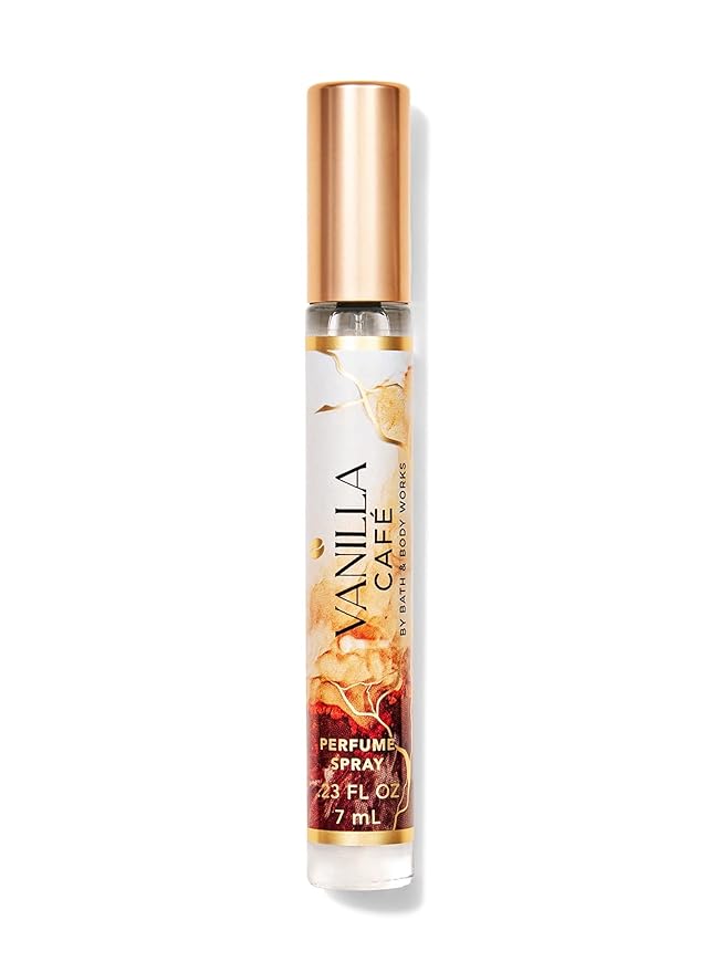 Bath & Body Works Mini Perfume Spray .23 Ounce Travel Size (Vanilla Café)