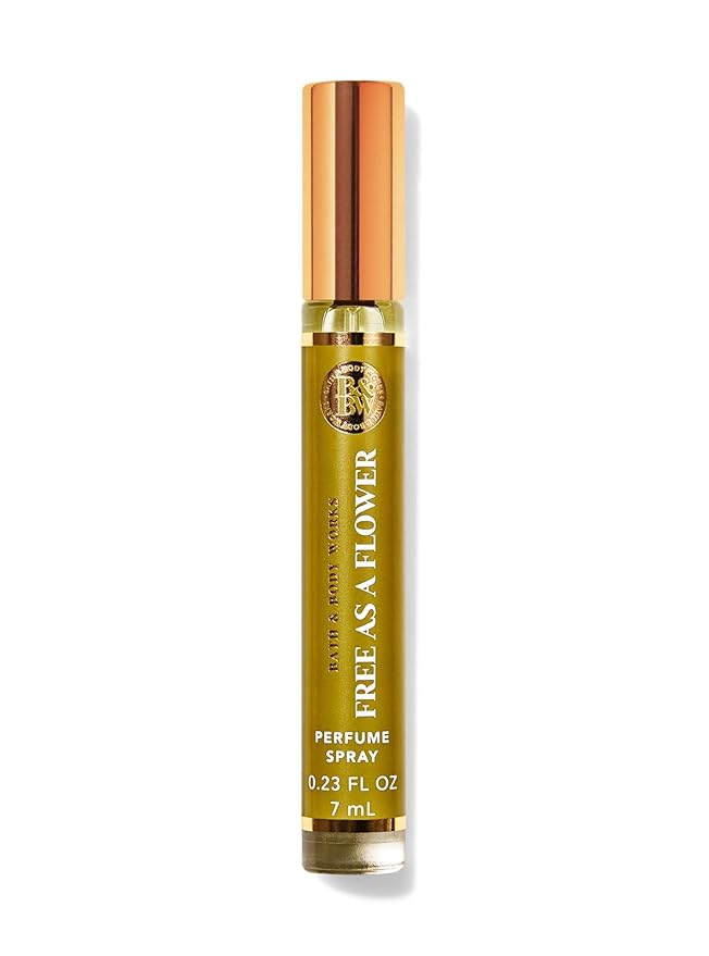 Bath & Body Works Mini Perfume Spray .23 Ounce Travel Size (Free As A Flower)