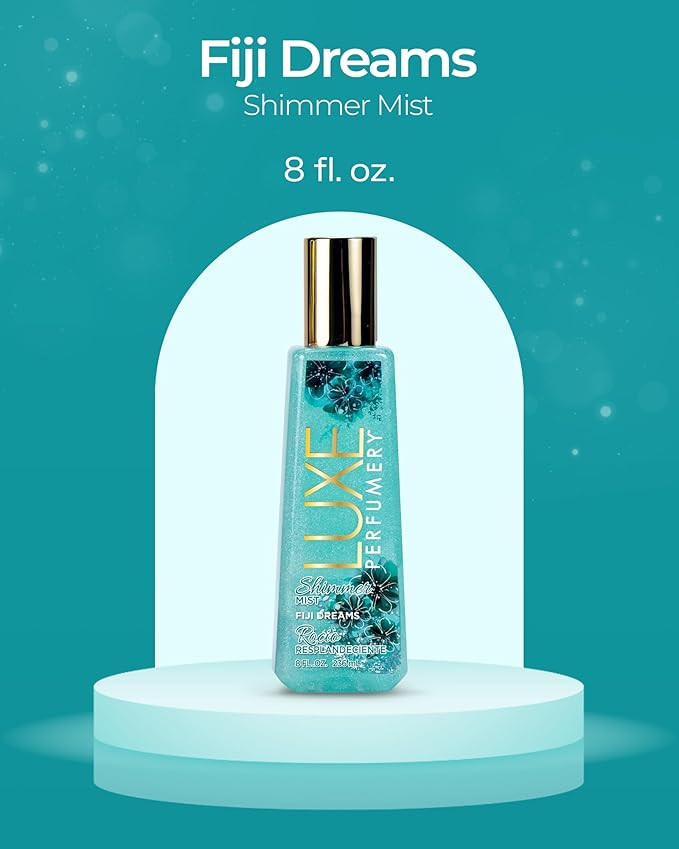 Luxe Perfumery Fiji Dreams Shimmer Mist, 236 mL