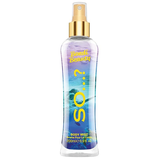 Bondi Beauty Body Mist by So…? - Fruity Gourmand Scent - Perfume for Women - Jasmine, Vanilla Notes - Gifts - Body Spray for Women - 6.9 oz
