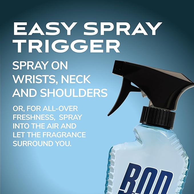 BOD man Fragrance Body Spray, Calm Air, 8 fl oz