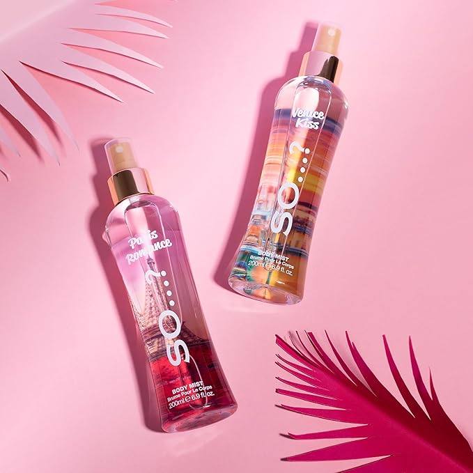 Venice Kiss Body Mist by So…? for Women - 6.9 oz Body Mist - Pack of 3