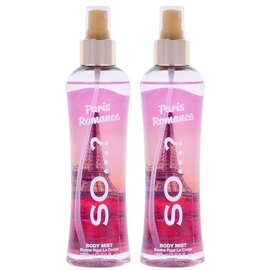 Paris Romance Body Mist by So…? for Women - 6.9 oz Body Mist - Pack of 2