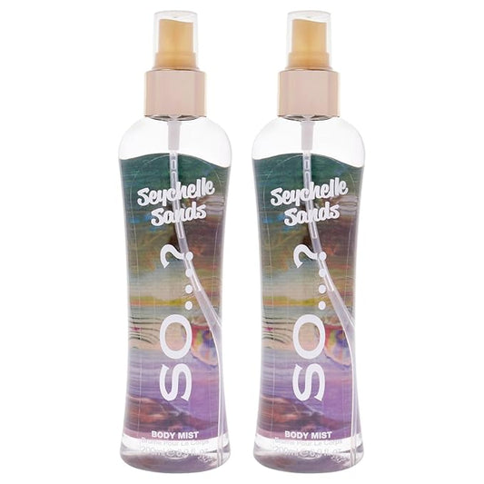 Seychelle Sands Body Mist by So…? for Women - 6.9 oz Body Mist - Pack of 2