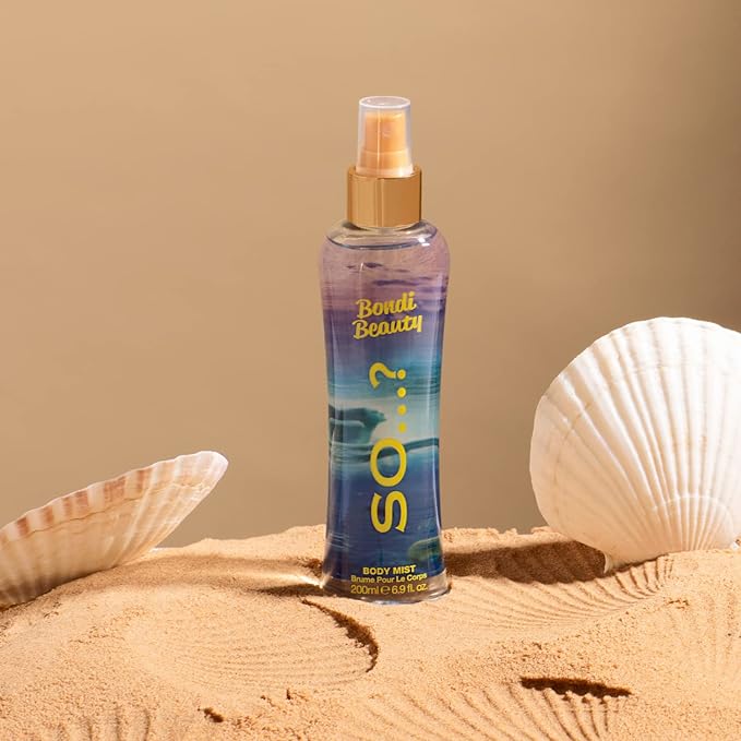 Bondi Beauty Body Mist by So…? - Fruity Gourmand Scent - Perfume for Women - Jasmine, Vanilla Notes - Gifts - Body Spray for Women - 6.9 oz